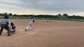 Big hit in the Omaha Slumpbuster 12u [upl. by Namwen468]