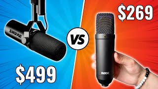 Shure SM7DB vs Rode NT1 Which Mic Should You Buy [upl. by Mariana]