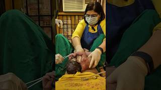 Normal delivery normaldeliverytips normaldelivery newborn doctor ytstudio instagood baby yt [upl. by Gnet288]