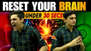 RESET Your Brain to Learn Faster🔥 Recharge Brain power Prashant Kirad [upl. by Raney]