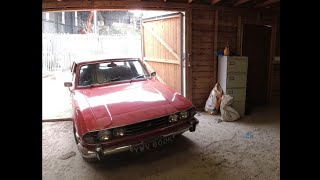 1971 Triumph Stag  finale the tune up and diff nose bearing  Profanity warning [upl. by Hadeehuat]