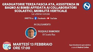 Graduatorie terza fascia ATA assistenza in bagno ai bimbi affidata ai collaboratori scolastici [upl. by Yentuoc]