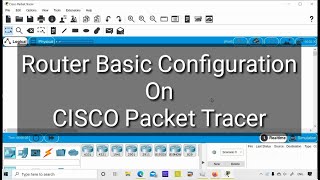 Cisco Packet tracer Router configuration step by step [upl. by Chapel]