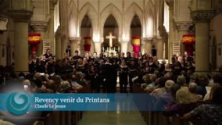 HPU International Chorale  Revecy Venir du Printemps Claude le Jeune [upl. by Marquez]