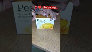 Unboxing Pears soap 🧼 pearssoap unboxing soap [upl. by Dagley]