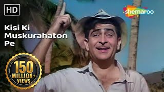 Kisi Ki Muskurahaton Pe Ho Nisar  Raj Kapoor  Anari  Mukesh  Evergreen Hindi Songs HD [upl. by Iamhaj]