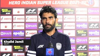 Khalid Jamil  Post Match Interview  OFC vs NEUFC [upl. by Godred]