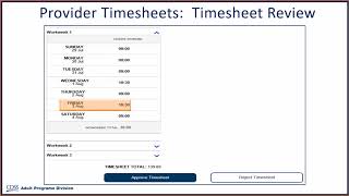 Approving Timesheets [upl. by Ahsitak127]