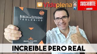 Biblia de Estudio TEOLÓGICO Reina Valera 60  EXCELENTE  Reseña COMPLETA para conocerla a fondo [upl. by Anyd]