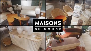 🛋️🪞MAISONS DU MONDE VLOG TOUR MEUBLES ET INSPIRATION DÉCO 😍 [upl. by Rama]