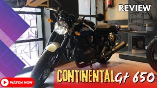 Car जैसी Power और Features Royal Enfield Continental GT 650 Top Model 2024 Review [upl. by Thurlough441]