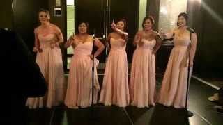 Best bridesmaid speech EVER All About that Bass All About that BRIDE 121314brownwedding [upl. by Geibel]