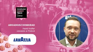 WYWIAD ARKADIUSZ DOMURAD LAVAZZA TARGI WARSAW SWEET TECH 2024 Ptak Warsaw Expo [upl. by Elvin]