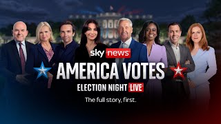 US Election Night on Sky News [upl. by Notsle114]