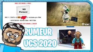 BRIQUACTU 66  RUMEUR SUR LE PROCHAIN SET UCS STAR WARS la FNAC devance LEGO [upl. by Hunt]