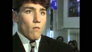 An 18 YearOld Justin Trudeau on Quebec Sovereignty [upl. by Fen]