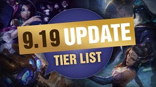 UPDATED Mobalytics Patch 919 Tier List New OP Champions and QampA  League of Legends [upl. by Ahsitneuq]