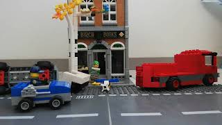 Lego animation the bookshop robbery [upl. by Nowd950]