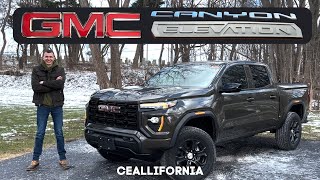 2024 GMC Canyon Elevation  Dont Buy The Tacoma Yet  Walkaround Review and Test Drive [upl. by Malda42]