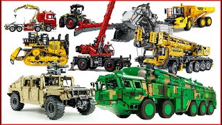 COMPILATION The Biggest LEGO Technic sets of All Time  Speed Build for Collectors [upl. by Akenit533]