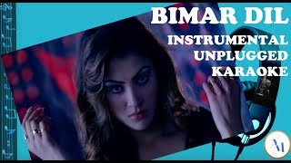 Bimar Dil Instrumental Piano  karaoke  Pagalpanti [upl. by Iknarf]