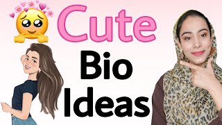 Part  3  Top 5 Instagram Cute Bio Ideas For Girls amp Boys In English With Complete Explanation [upl. by Huda]