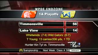 Week 13 Timmonsville 56 Lake View 14 [upl. by Hserus]