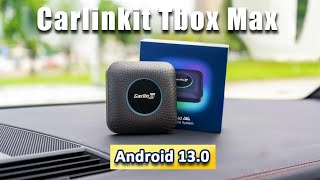 Carlinkit TBox Max Unboxing Review  Watch Youtube Netflix and Tiktok in the Car [upl. by Angel]