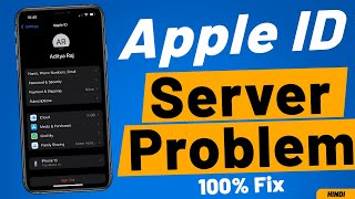 Creating Apple ID Server Problem 100 Fix  Hindi  Unable to Create Apple ID Solved [upl. by Esmaria897]