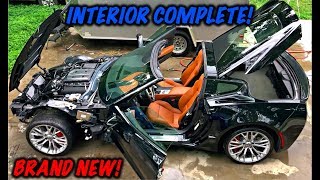 Rebuilding A Wrecked 2017 Corvette Z06 Part 10 [upl. by Ushijima665]