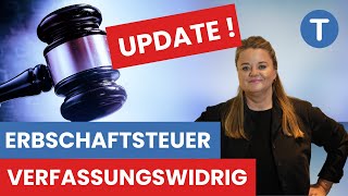 Erbschaftsteuer verfassungswidrig UPDATE zum Musterprozess [upl. by Enalb]