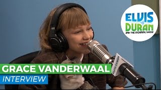 Grace VanderWaal on Her Song Writing Process Her Pup Frankie and Trusting Fate  Elvis Duran Show [upl. by Adlemi]