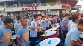 Tribu Dagatnon Drummers Dinagyang Festival Opening Salvo 2018 [upl. by Studner]