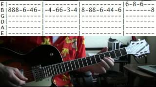 Madonna Into The Groove Guitar Instrumental Cover amp Tab Lesson also Sonic Youth [upl. by Anoniw269]