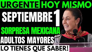 ✨VER PARA CREER❗️TREMENDO MENSAJE DE CLAUDIA🇲🇽SORPRESA MEXICANA💥PENSIONADOS ADULTOS MAYORES [upl. by Itirp338]