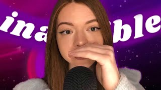 ASMR  INAUDIBLE INTENSE 🦋 pour faire fondre le cerveau asmr inaudible [upl. by Eelram]