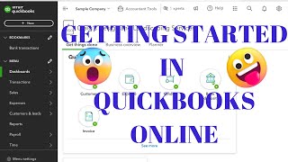 QuickBooks online tutorial 2024 How to set up QuickBooks online in 2024 [upl. by Ardnasella377]