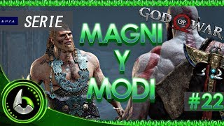 GOD OF WAR 22  JEFE MAGNI Y MODI HIJOS DE THOR  PS4  Serie en Español [upl. by Llenet]