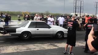 Procharged Fox Body Russell Stones Hater Maker killing eardrums [upl. by Einnov]