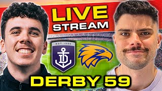 Fremantle Dockers v West Coast Eagles  AFL Live Stream TrueFootyAFL [upl. by Ja837]