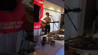 Jamie Webster performs the new Virgil Van Dijk song as tribute to his recently passed friend [upl. by Ecienahs]