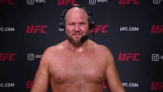 Ben Rothwell  quotI Love Uppercutsquot  UFC Vegas 27 Postfight Interview [upl. by Ayardna]