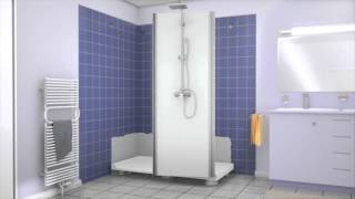 Remplacer sa baignoire par une douche Kinemagic  Kineo [upl. by Frans]