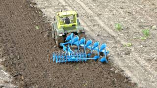 MB Trac 112 mit Lemken Volldrehpflug und Lemken Packer [upl. by Gollin]