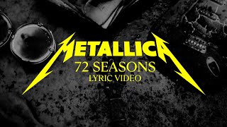 Metallica 72 Seasons Official Lyric Video [upl. by Haelem]