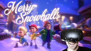 Merry Snowballs comes to Oculus and Vive [upl. by Durkee]