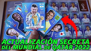 LOS CROMOS SECRETOS del MUNDIAL QATAR 2022  🤫 🤫 [upl. by Kcirddec864]