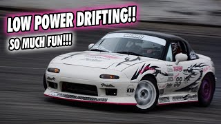 DRIVING 4 HOURS TO DRIFT MY MIATA  Stock 18 Miata  Kilkare Halloween Bash [upl. by Fulton]