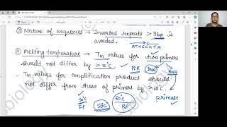 Class 6 Recombinant DNA Technology Polymerase Chain Reaction [upl. by Rollie]