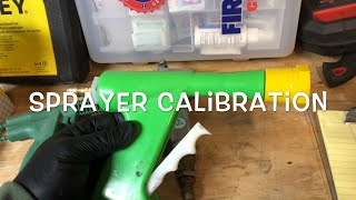 How To Calibrate Any Sprayer  PART 1 [upl. by Inamik458]